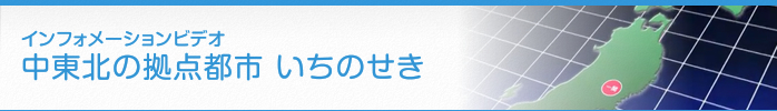インフォメーションビデオ　中東北の拠点都市 いちのせき